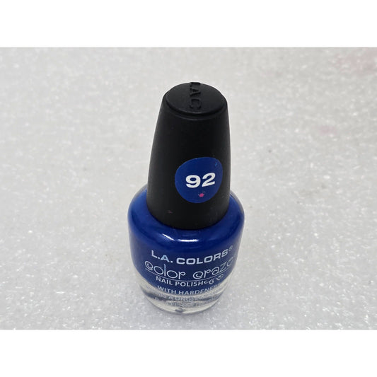 L.A. Colors Color Craze Nail Polish #92 Deep Water With Hardener