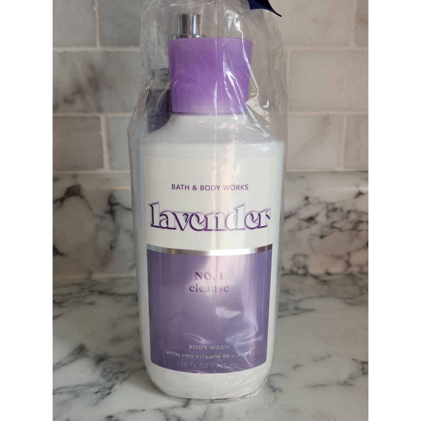 Bath & Body Works Lavender No 1 Cleanse Body Wash & No 3 Fragrance Mist Set