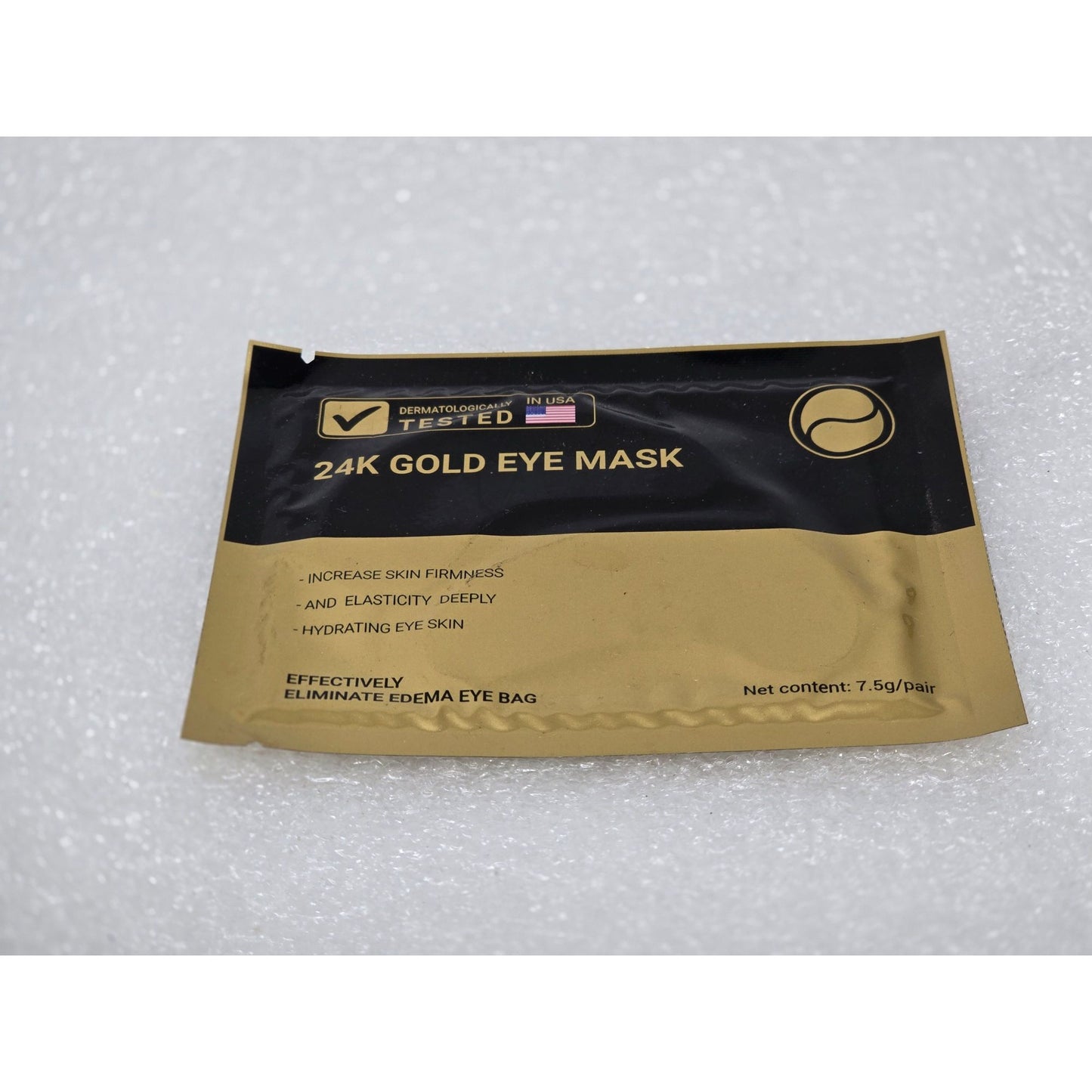 24K Gold Eye Mask Hydrating & Firming Skin Treatment 7.5g Pair