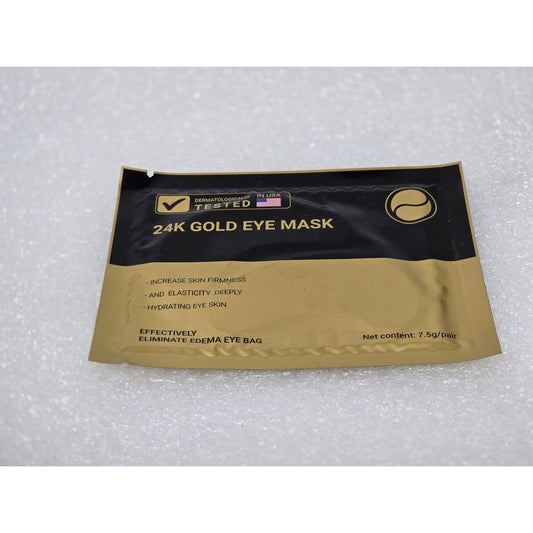 24K Gold Eye Mask Hydrating & Firming Skin Treatment 7.5g Pair