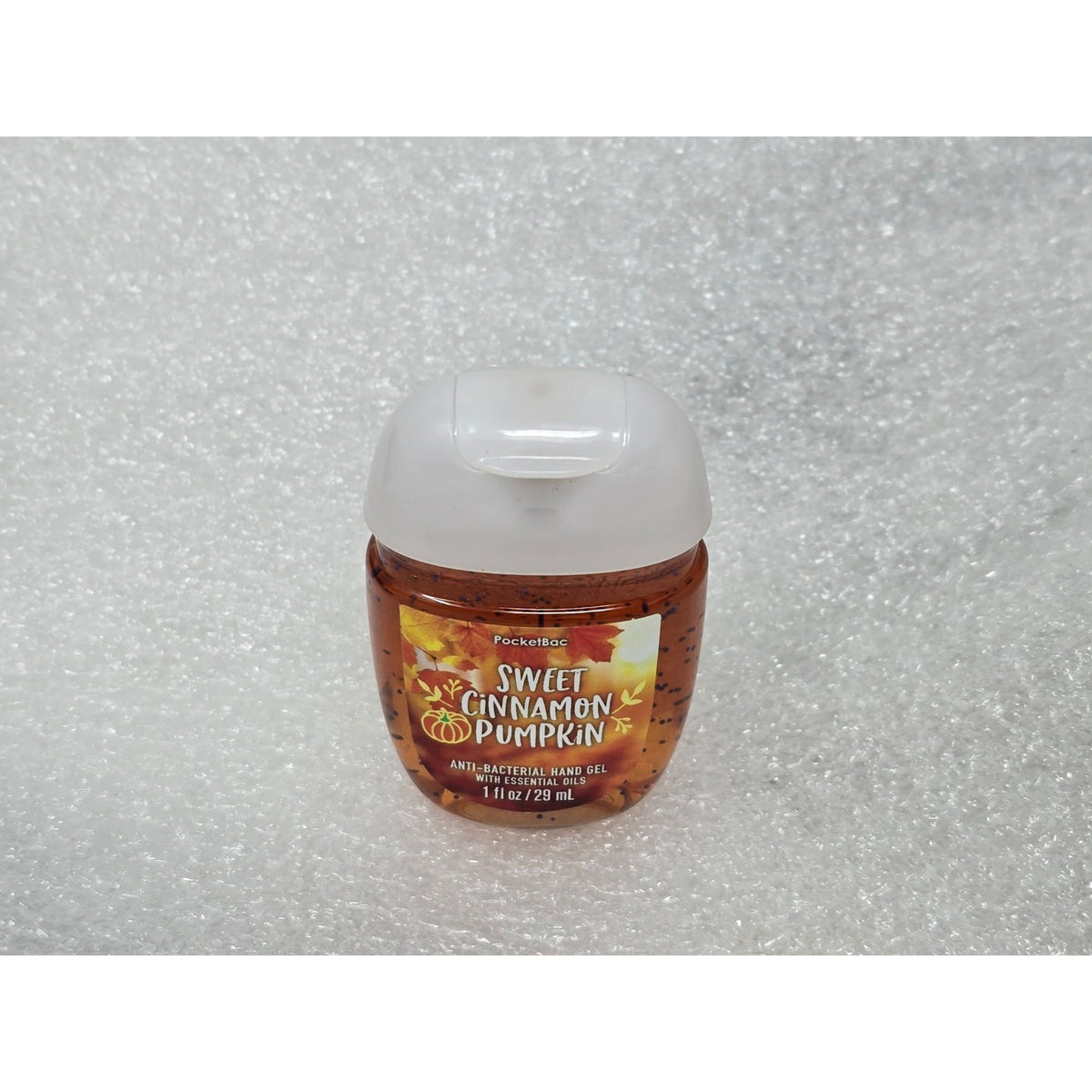 Bath & Body Works PocketBac Sweet Cinnamon Pumpkin Anti-Bacterial Hand Gel 1 Oz