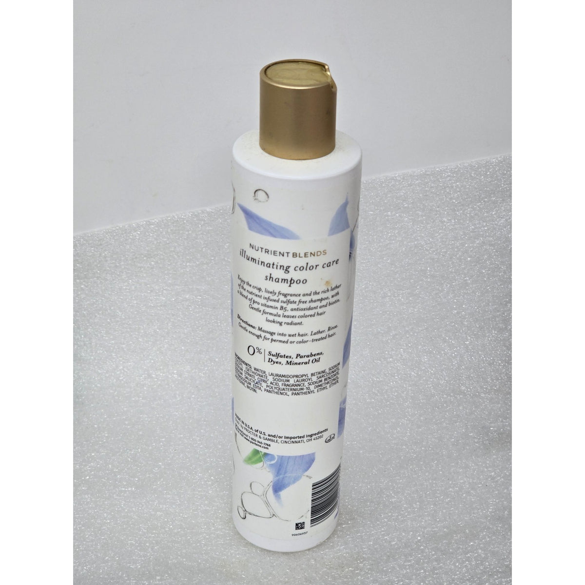 Pantene Illuminating Color Care Sulfate Free Shampoo Biotin Color-Treated Hair