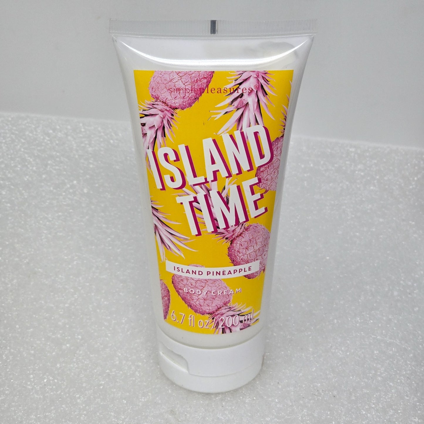 Simple Pleasures Island Time Island Pineapple Body Cream 6.7 Fl Oz