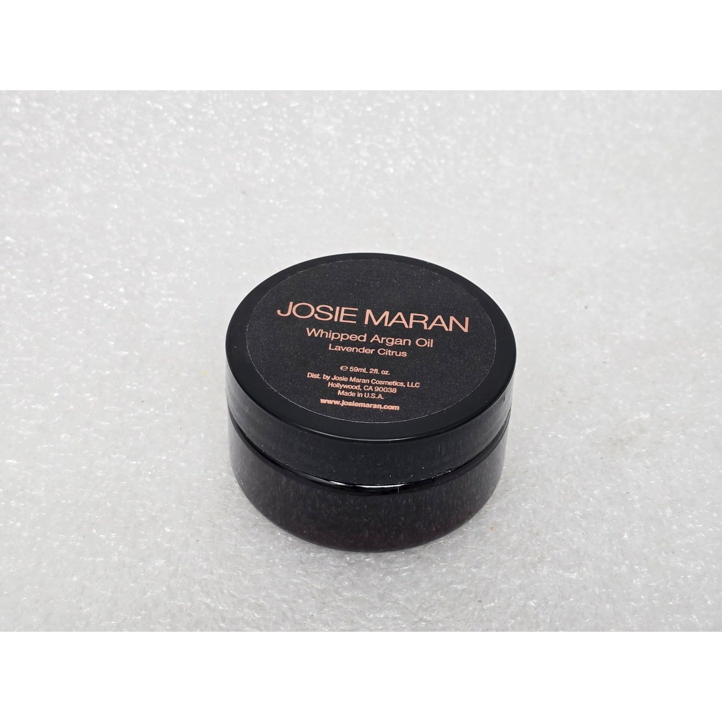 Josie Maran Whipped Argan Oil Lavender Citrus 2 Fl Oz Moisturizer Jar