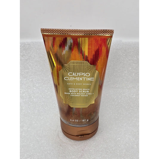 Bath & Body Works Calypso Clementine Exfoliating Beach Body Scrub Walnut Shell