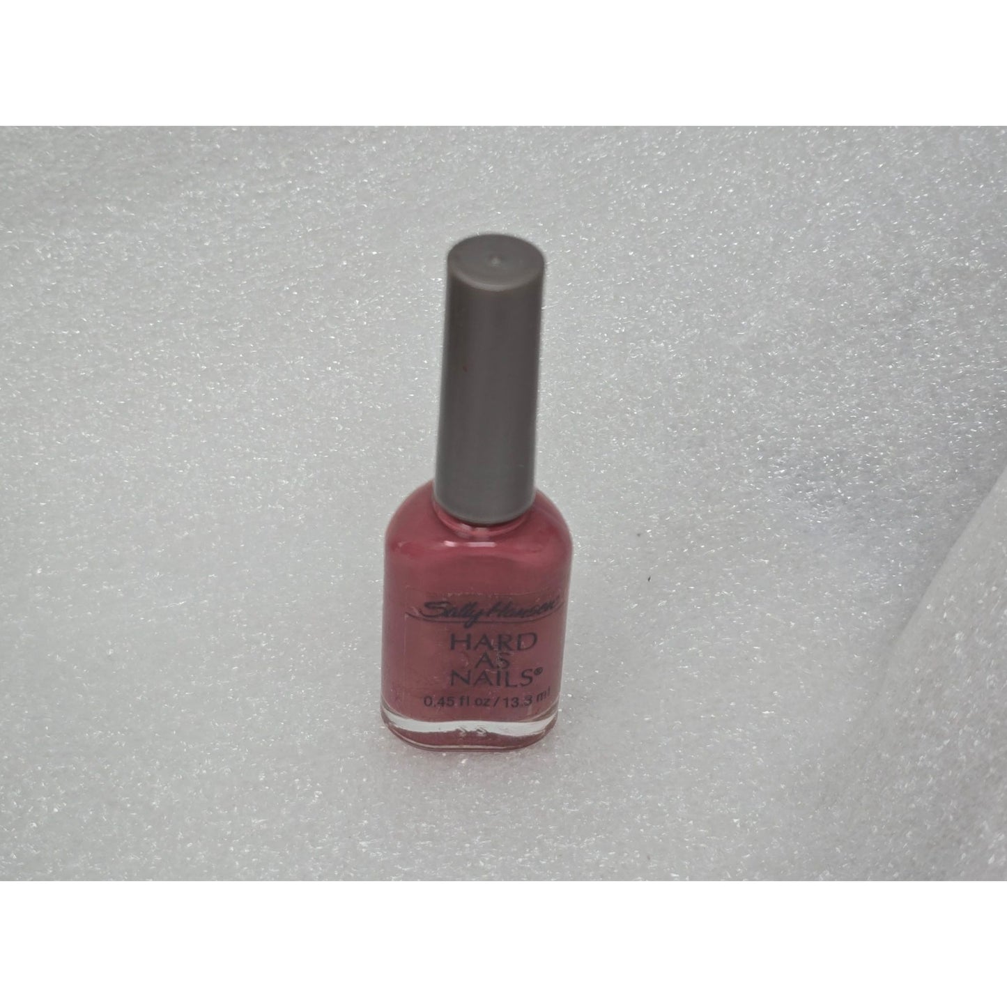 Vintage Sally Hansen Hard As Nails Nail Polish Amorous Amethyst Creme 0.45 Fl Oz