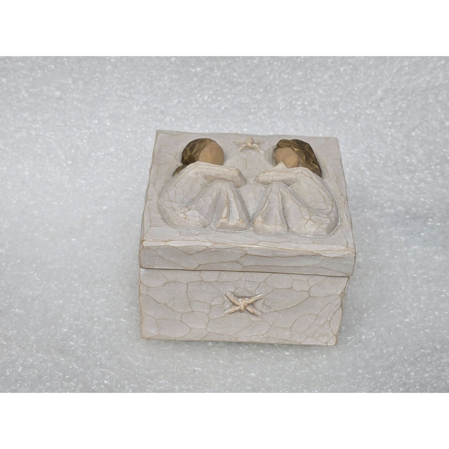 Willow Tree Friendship Keepsake Trinket Box By Susan Lordi 2003 Forever True