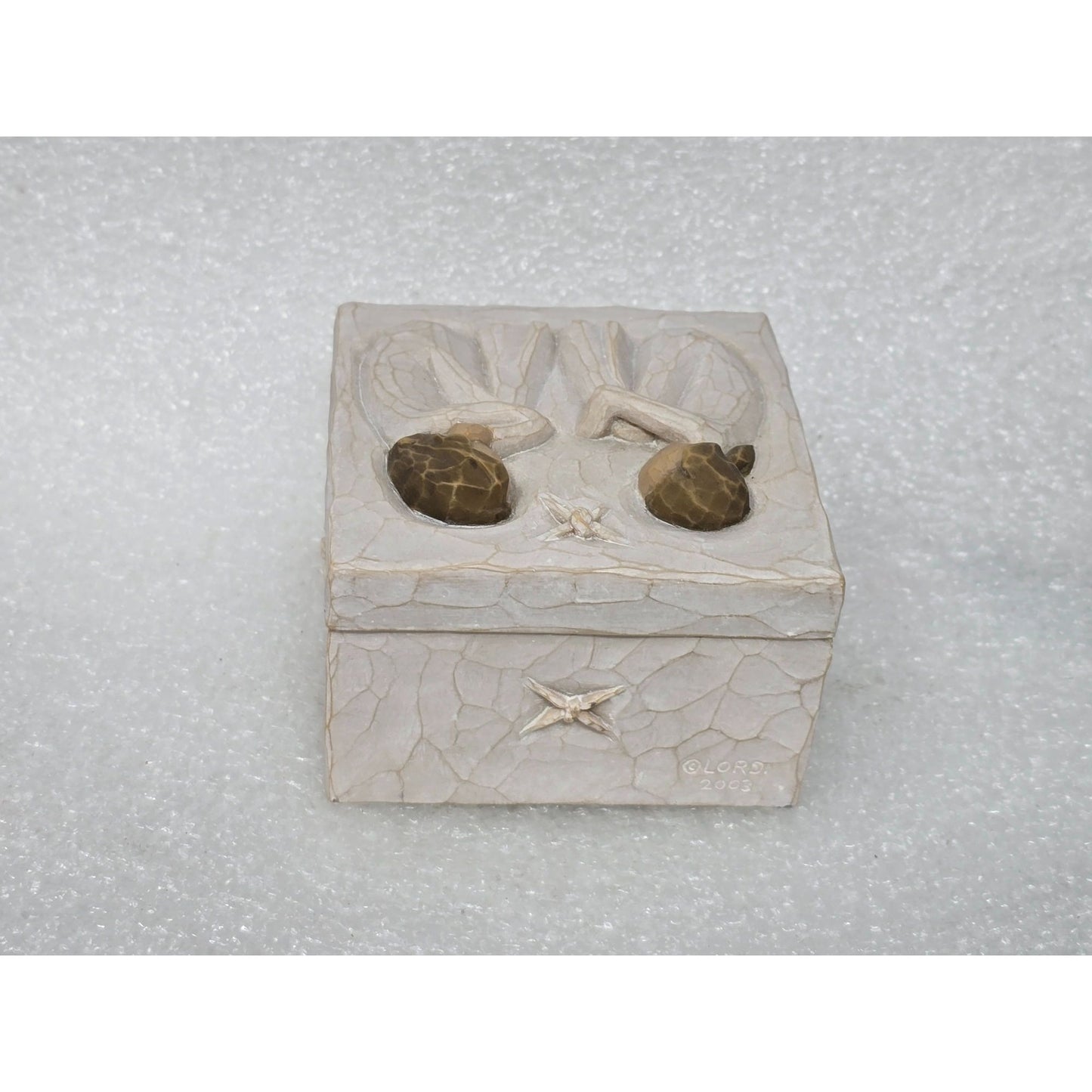 Willow Tree Friendship Keepsake Trinket Box By Susan Lordi 2003 Forever True