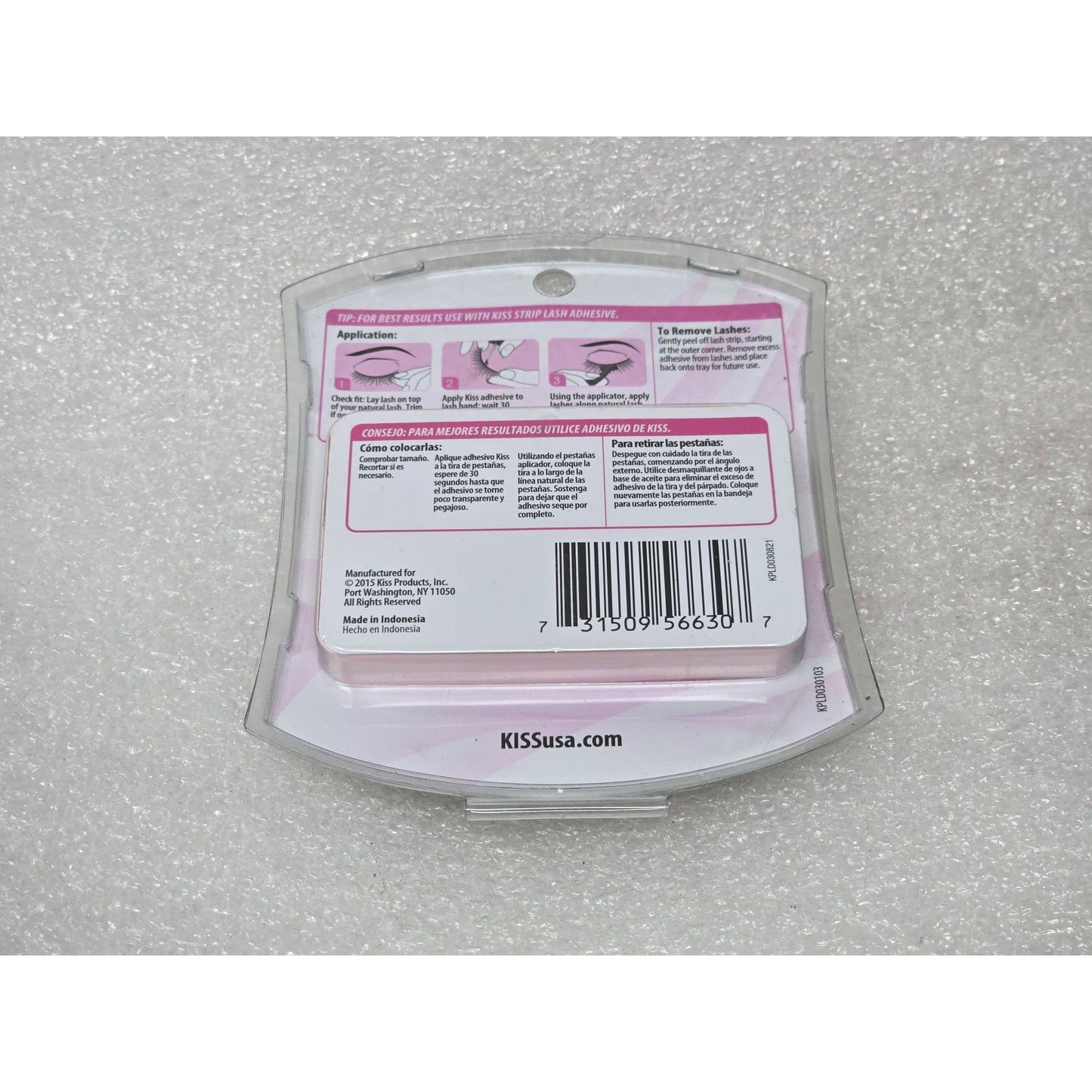 Kiss Double Pack Ever EZ Lashes 02 Lightweight Reusable False Eyelashes