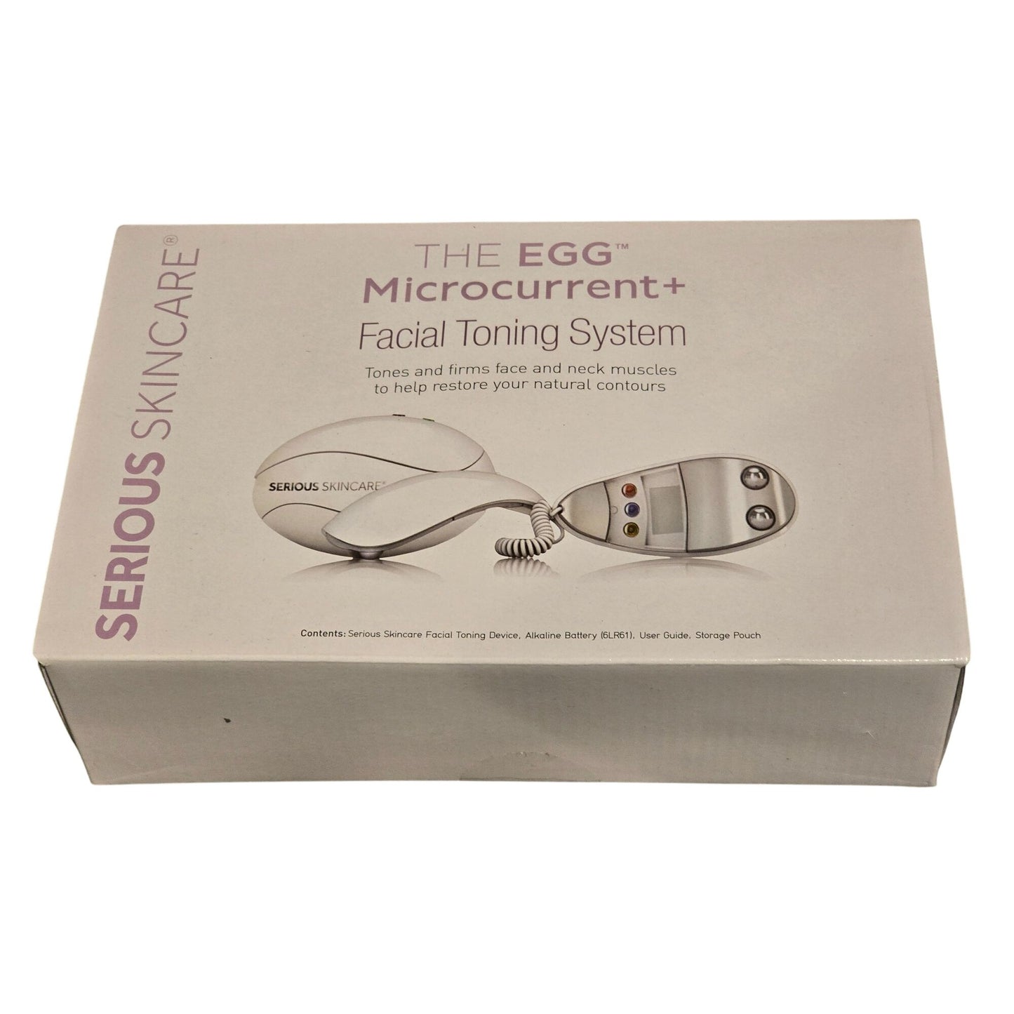 Serious Skincare Egg Microcurrent+ Facial Toning System
