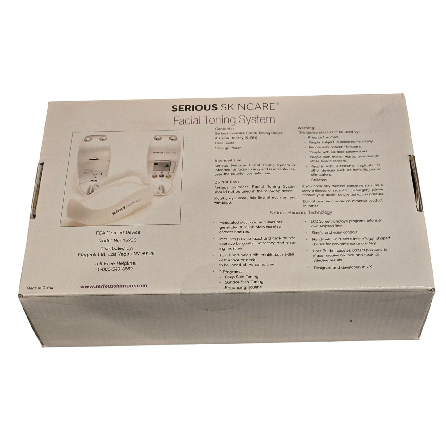 Serious Skincare Egg Microcurrent+ Facial Toning System