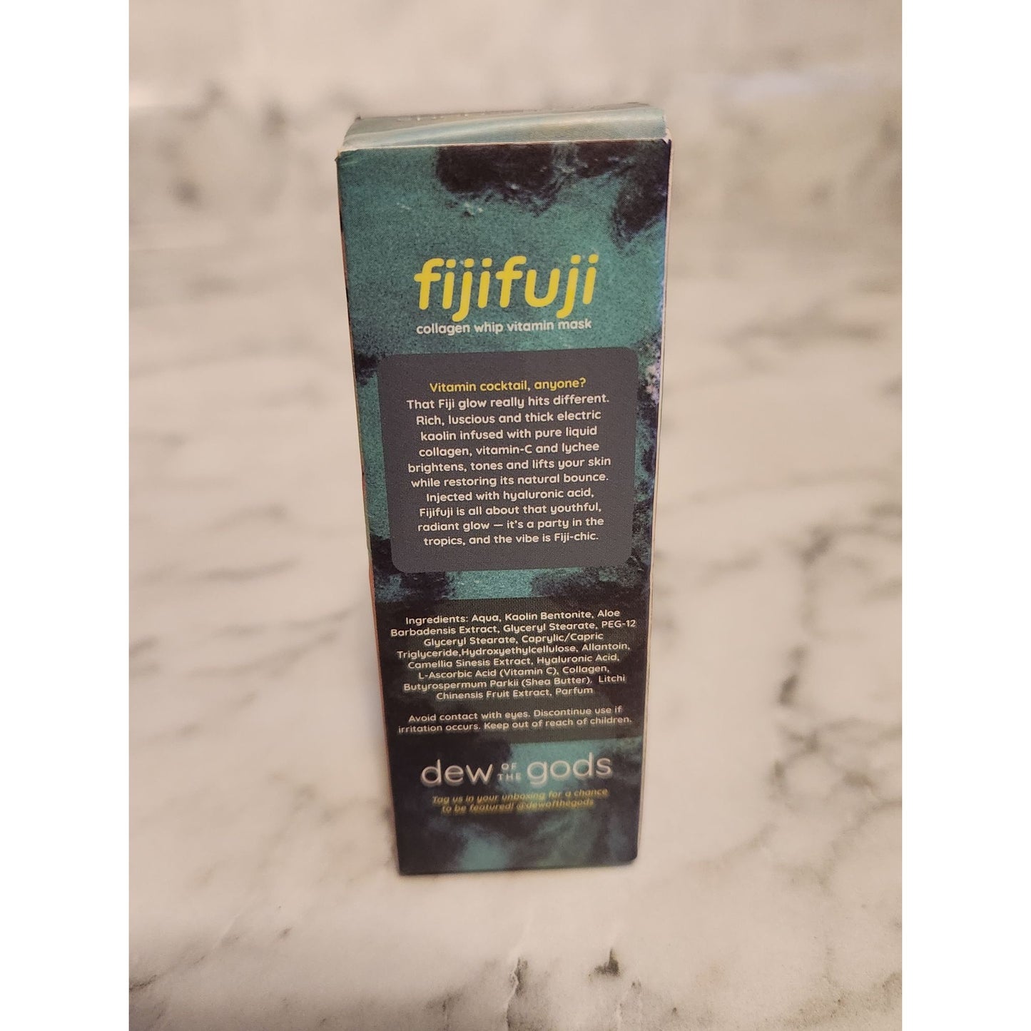 Fijifuji Collagen Whip Vitamin Mask By Dew Of The Gods 15ml For Hydration