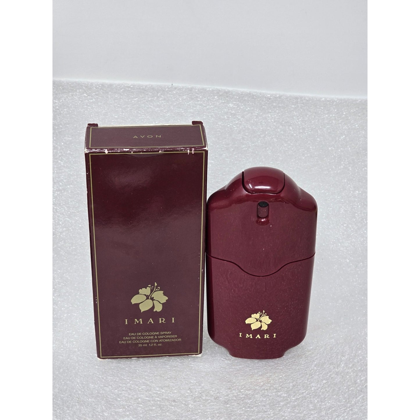 Vintage Avon Imari Eau De Cologne Spray 1.2 oz Original Formula