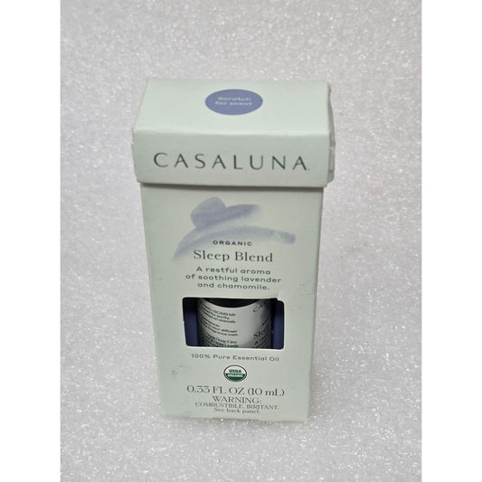 Casaluna Sleep Blend Organic Essential Oil 0.33 Fl Oz With Box