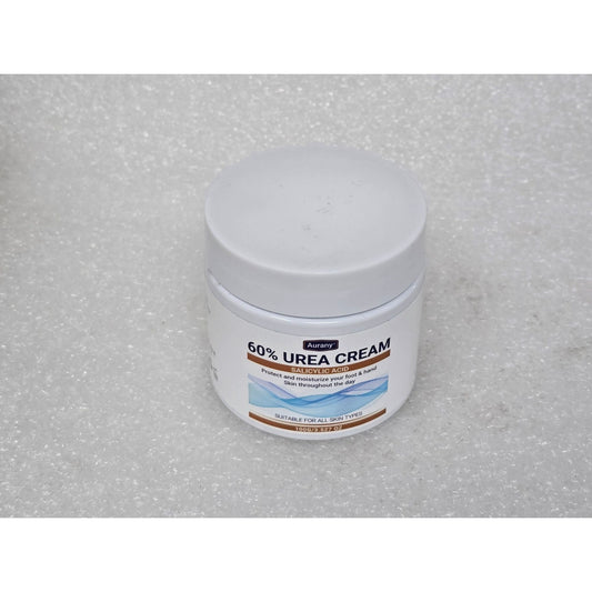 Aurany 60% Urea Cream With Salicylic Acid For Foot & Hand Moisturizing 3.527 oz