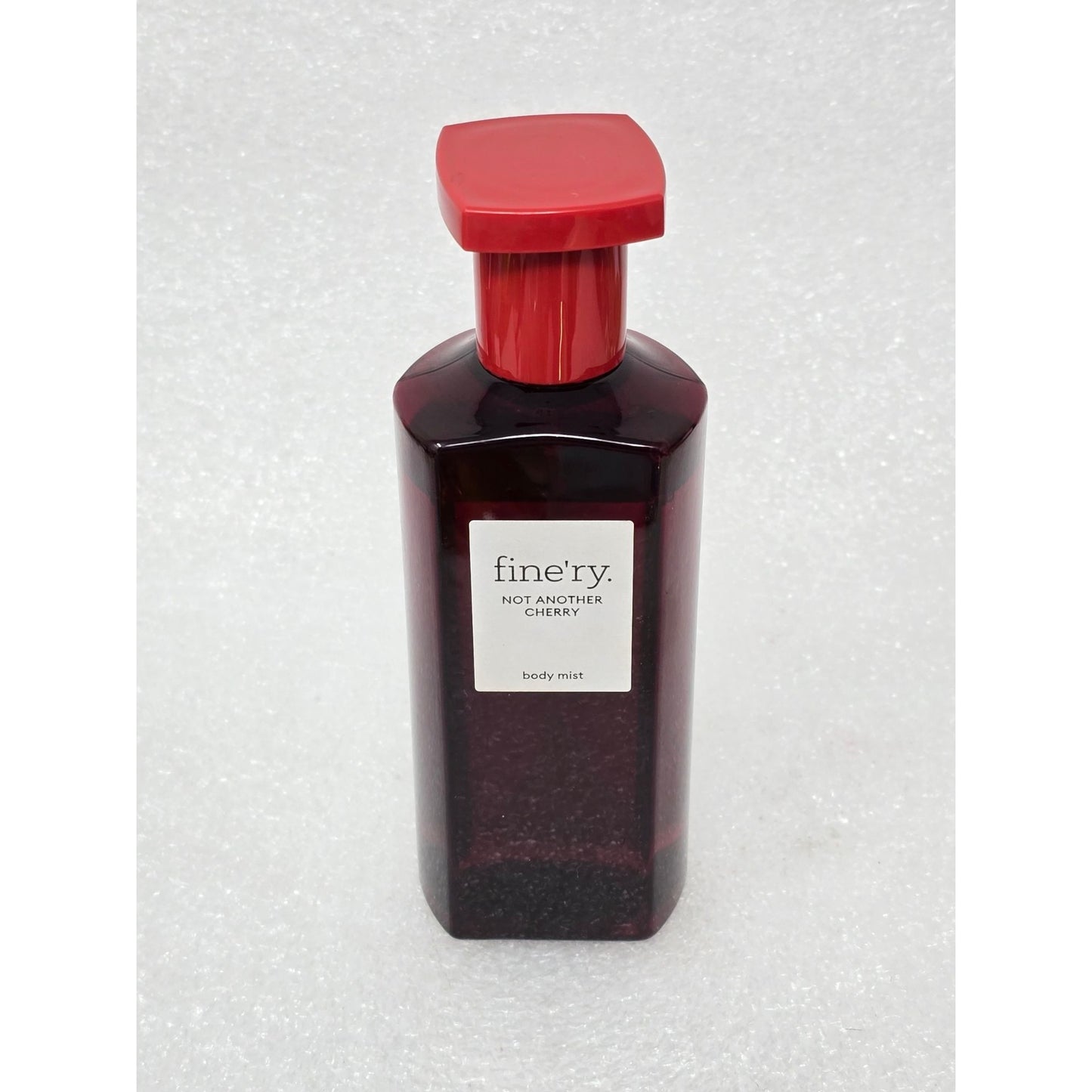 Fine'ry Not Another Cherry Body Mist 5 fl oz Red Bottle Long-Lasting Fragrance