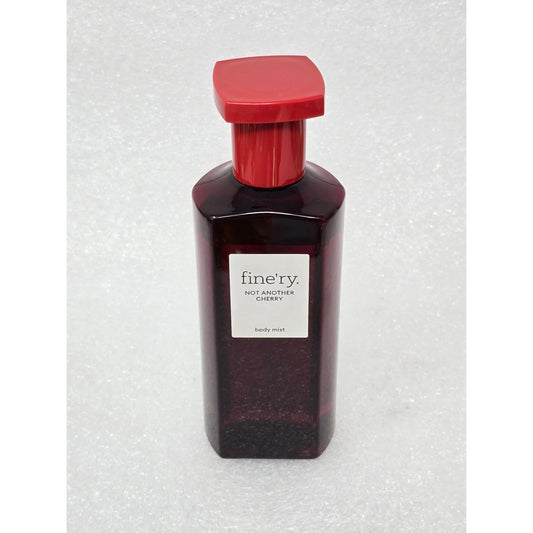 Fine'ry Not Another Cherry Body Mist 5 fl oz Red Bottle Long-Lasting Fragrance