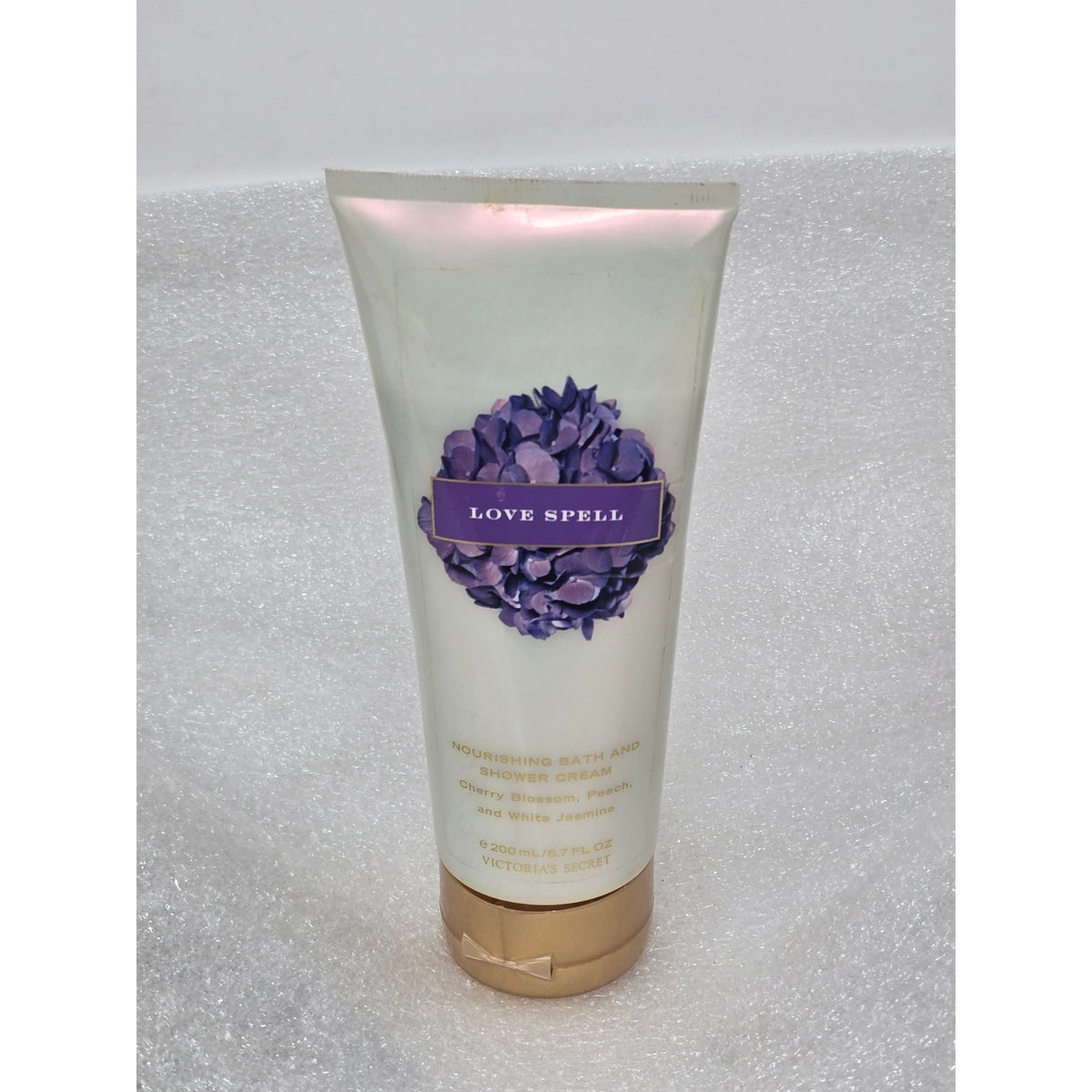 Victoria's Secret Love Spell Nourishing Bath Shower Cream Cherry Blossom Peach