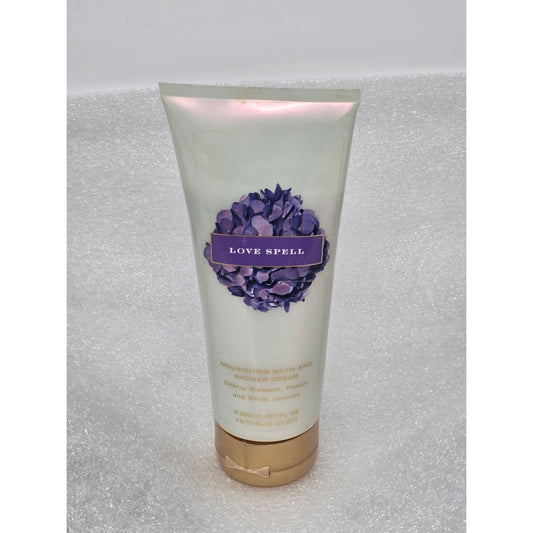 Victoria's Secret Love Spell Nourishing Bath Shower Cream Cherry Blossom Peach