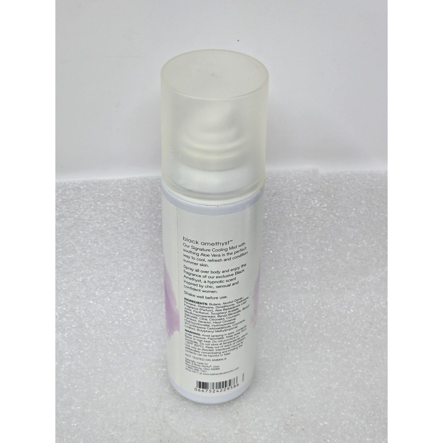 Bath & Body Works Black Amethyst Cooling Mist 4.75 Oz