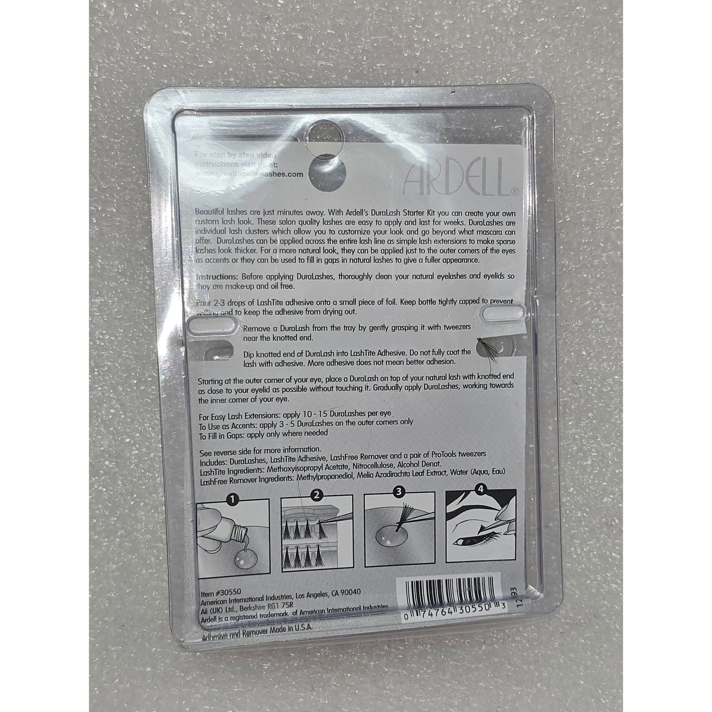 Ardell Duralash Combo Pack Starter Kit Eyelash Set