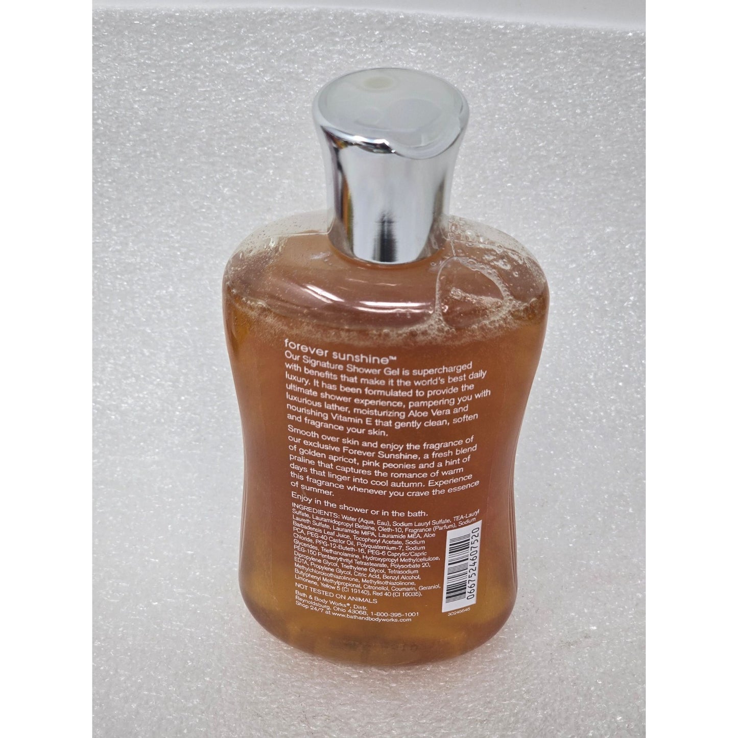 Bath & Body Works Forever Sunshine Shower Gel 10 Fl Oz Signature Collection