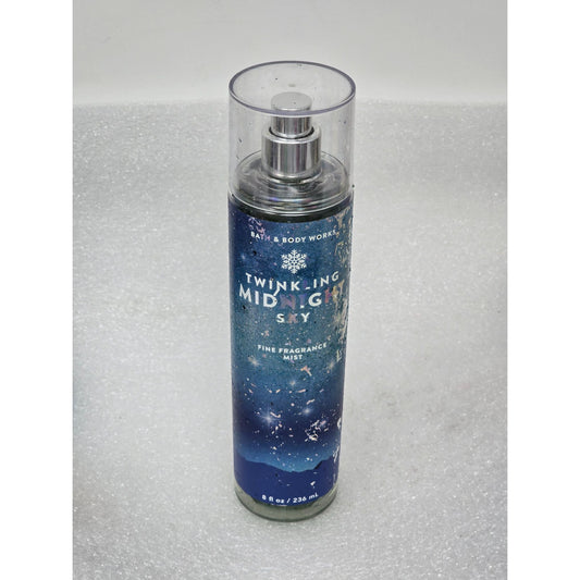 Bath & Body Works Twinkling Midnight Sky Fine Fragrance Mist 8 Oz/236 Ml