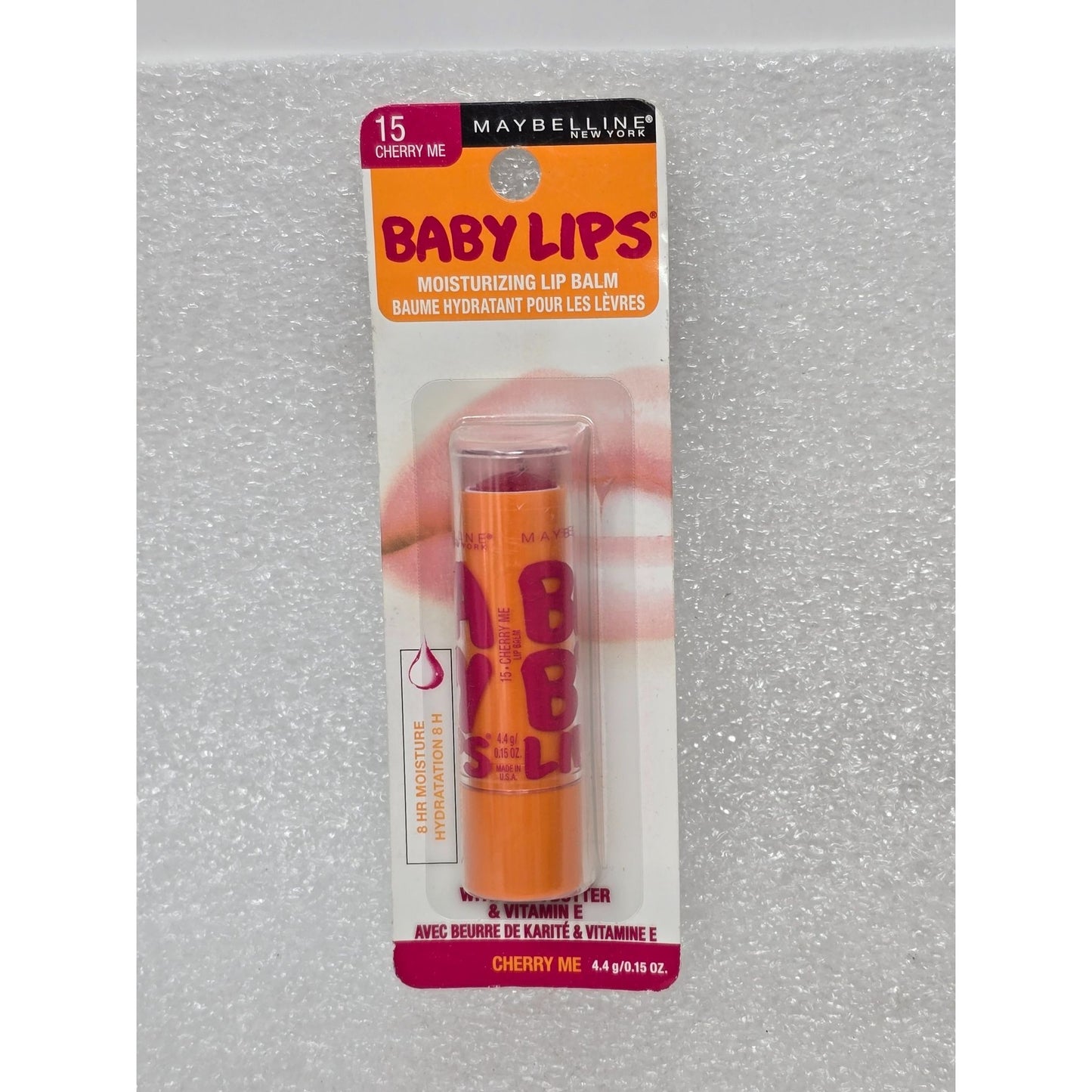 Maybelline Baby Lips Moisturizing Lip Balm Cherry Me SPF 20 0.15 Oz