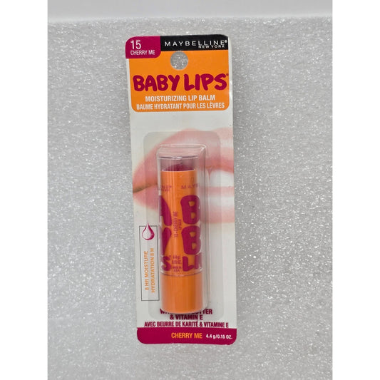 Maybelline Baby Lips Moisturizing Lip Balm Cherry Me SPF 20 0.15 Oz
