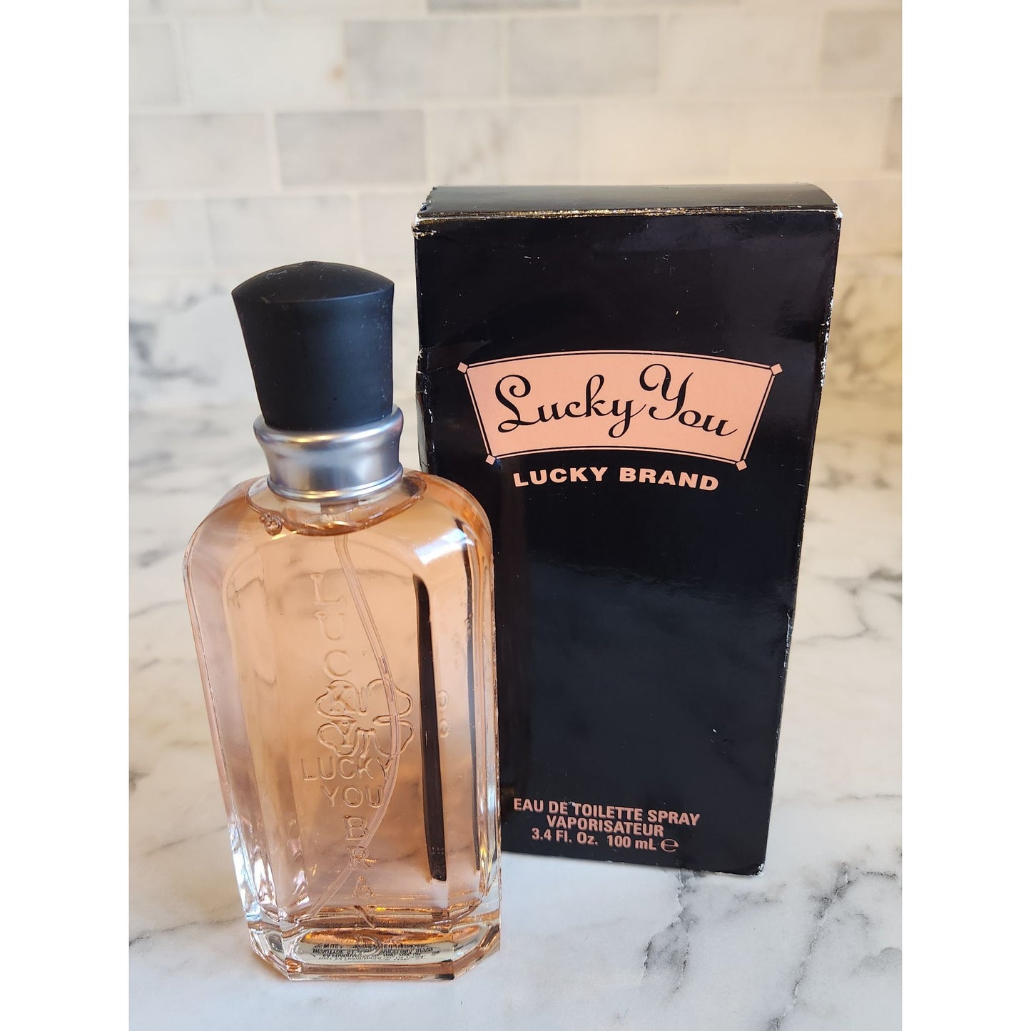 Lucky You Eau De Toilette Perfume Spray 3.4 Fl Oz / 100 Ml Bottle Lucky Brand