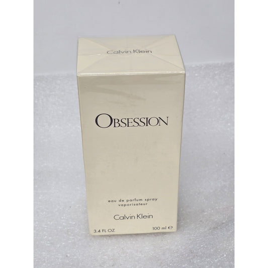 Calvin Klein Obsession Eau De Parfum Perfume Spray 3.4 Oz 100 Ml New Sealed Box