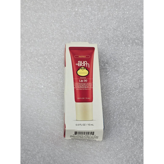 Sun Bum Heat Wave Coconut Tinted Lip Balm SPF 30 Moisturizing Sheer Finish