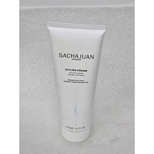 Sachajuan Styling Cream 125ml 4.2 Fl.oz For Straight Or Curly Hair