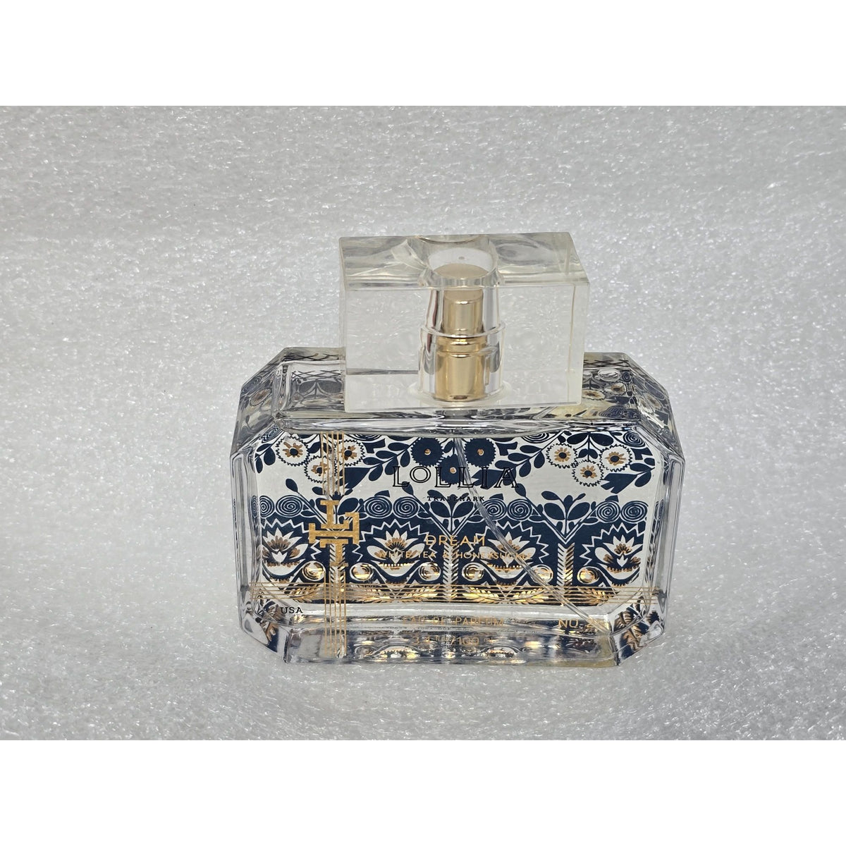 Lollia Dream Eau De Parfum White Tea & Honeysuckle No. 25 3.4 oz Floral Design