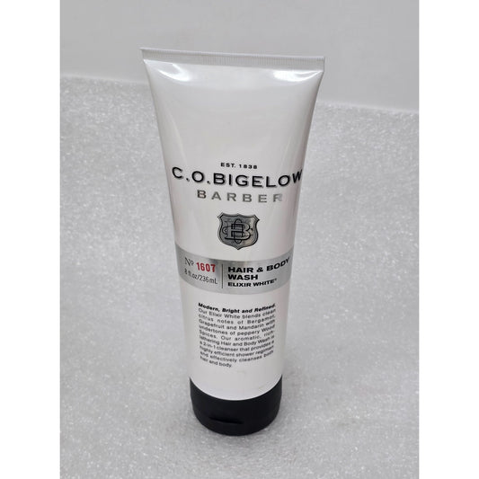 C.O. Bigelow Barber Hair & Body Wash No. 1607 Elixir White 8 Fl Oz