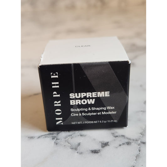 Morphe Supreme Brow Sculpting & Shaping Wax Clear 6.2g Vegan Formula