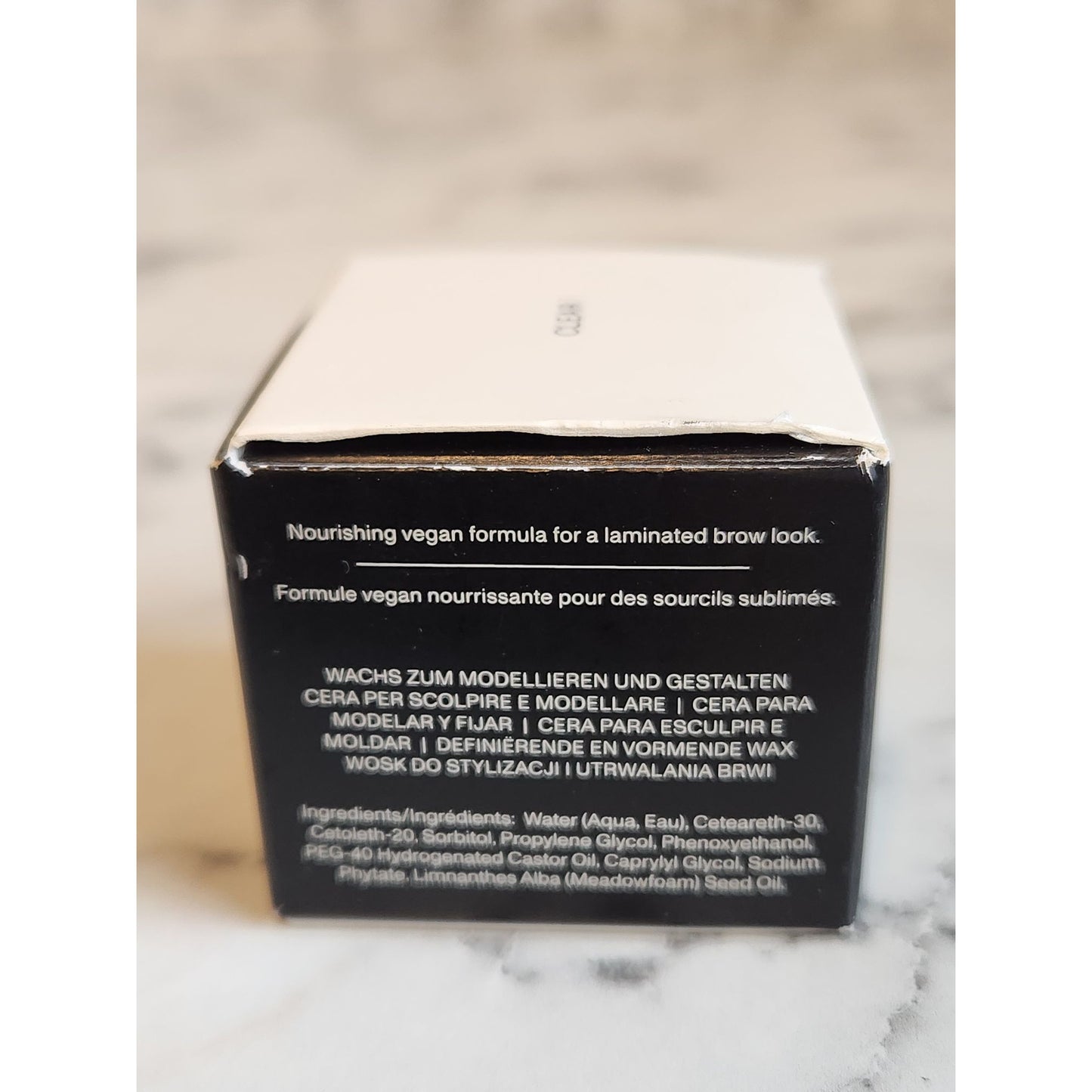 Morphe Supreme Brow Sculpting & Shaping Wax Clear 6.2g Vegan Formula