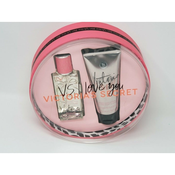 Victorias Secret Victoria Gift Set 2.5 Oz Fresh Body Mist & 3.4 Oz Sheer Body Lotion