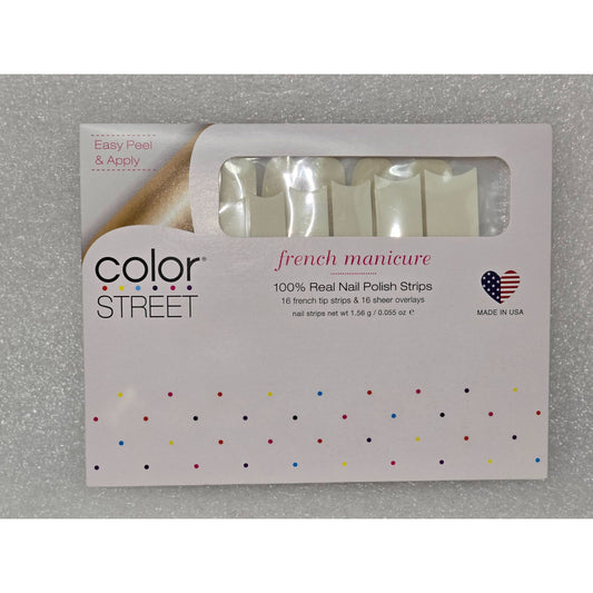 Color Street French Manicure Nail Polish Strips Meet Me In Paris
