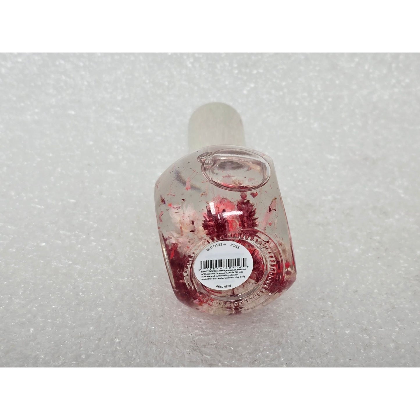 Blossom Scented Cuticle Oil With Real Dried Flowers Rose Nail Care