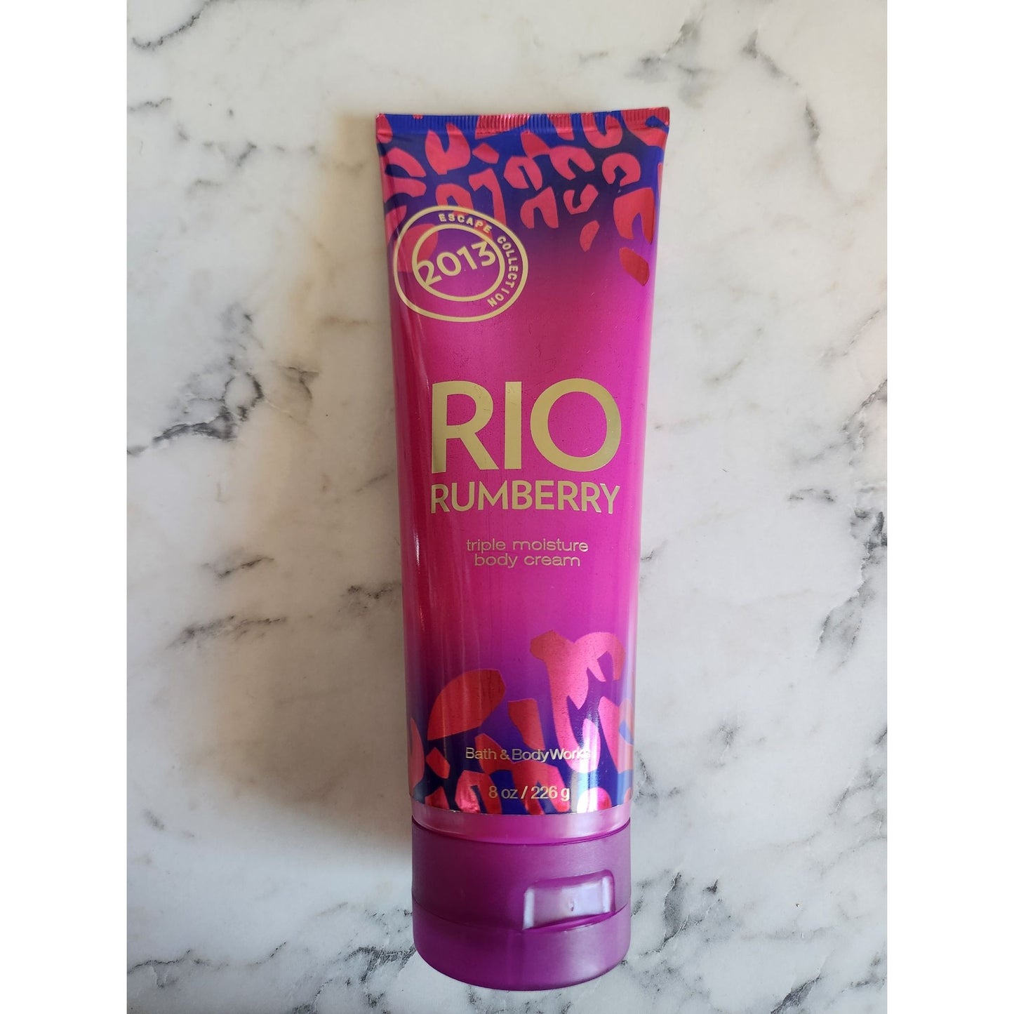 Bath & Body Works Rio Rumberry Triple Moisture Body Cream 2013 Escape Collection