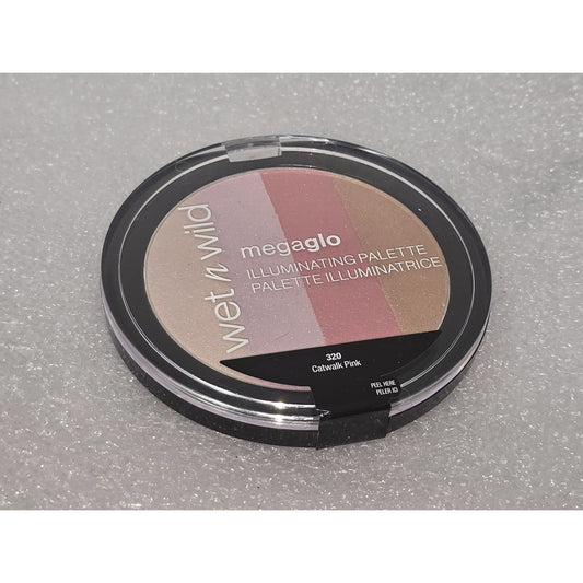 Wet N Wild Megaglo Illuminating Palette 320 Catwalk Pink 0.35 Oz Highlighter