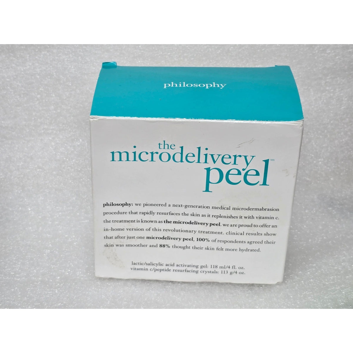 Philosophy The Microdelivery Peel Vitamin C Peptide Resurfacing Crystal Gel Set