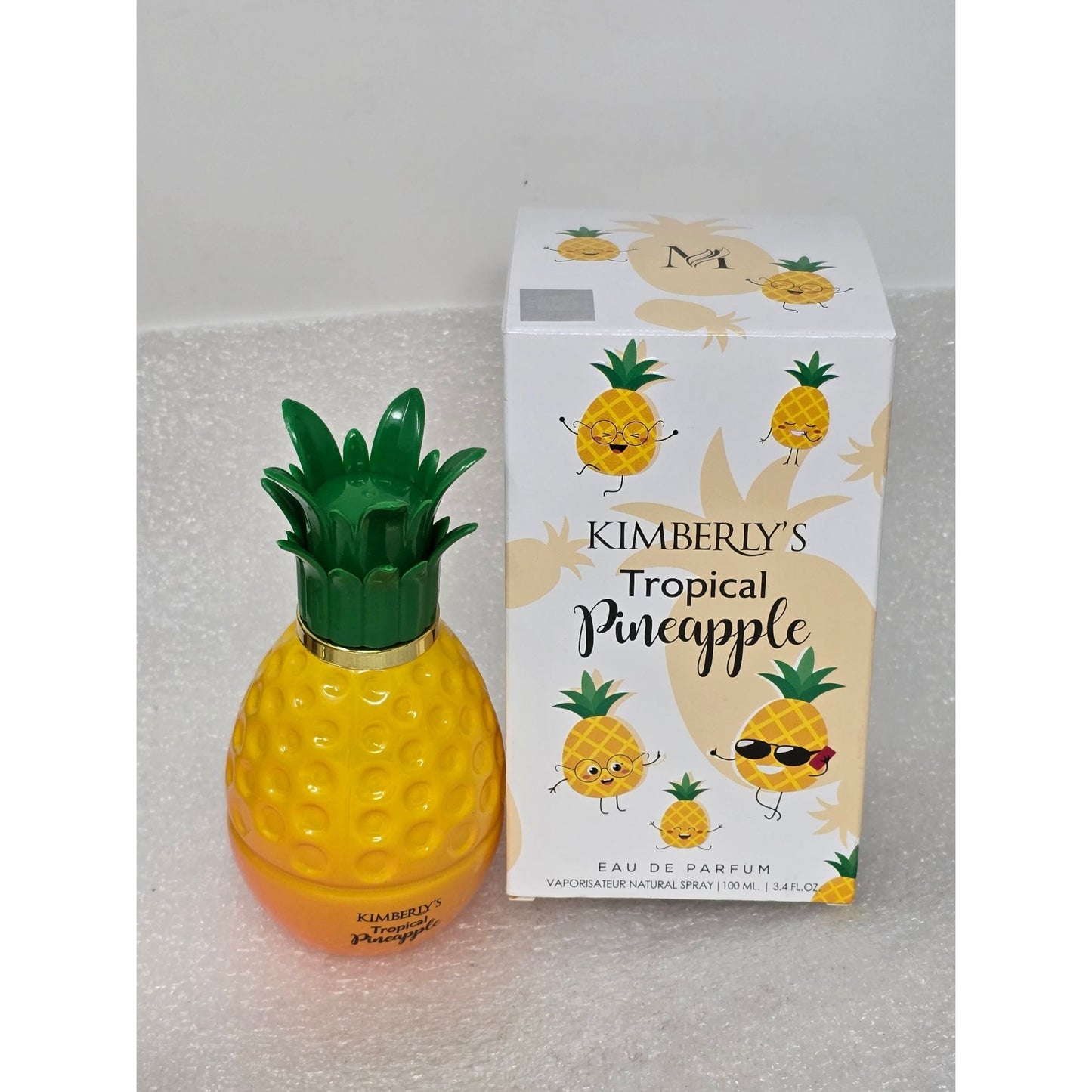 Mirage Brands Kimberly's Tropical Pineapple Eau De Parfum Fun Pineapple Bottle