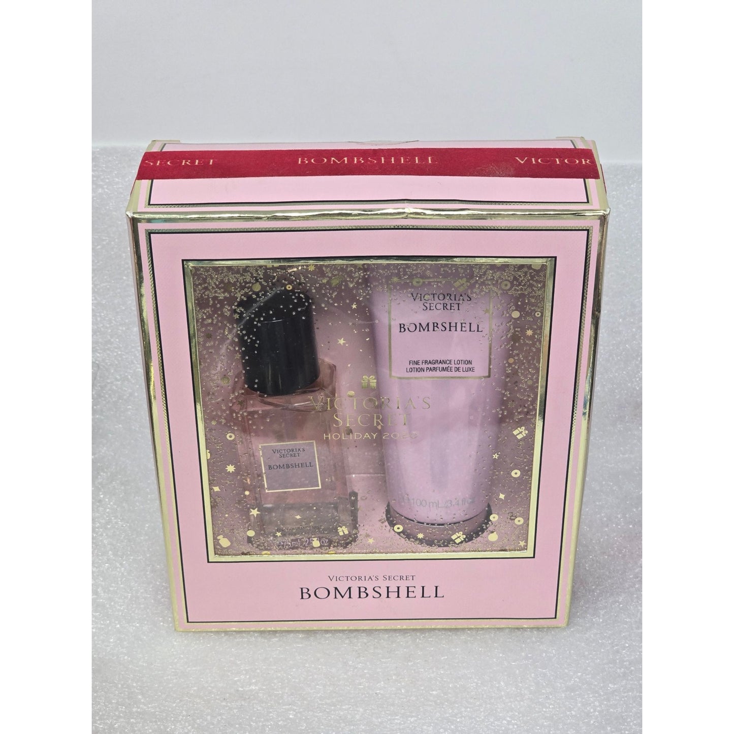 Victoria's Secret Bombshell Holiday 2020 Gift Set Fine Fragrance Mist & Lotion