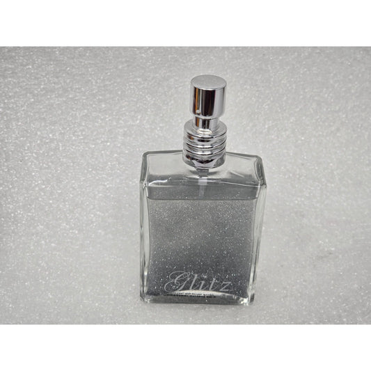 Glitz Soular Therapy Shimmer Perfume Spray 60 ml 2 oz Silver Glitter Effect