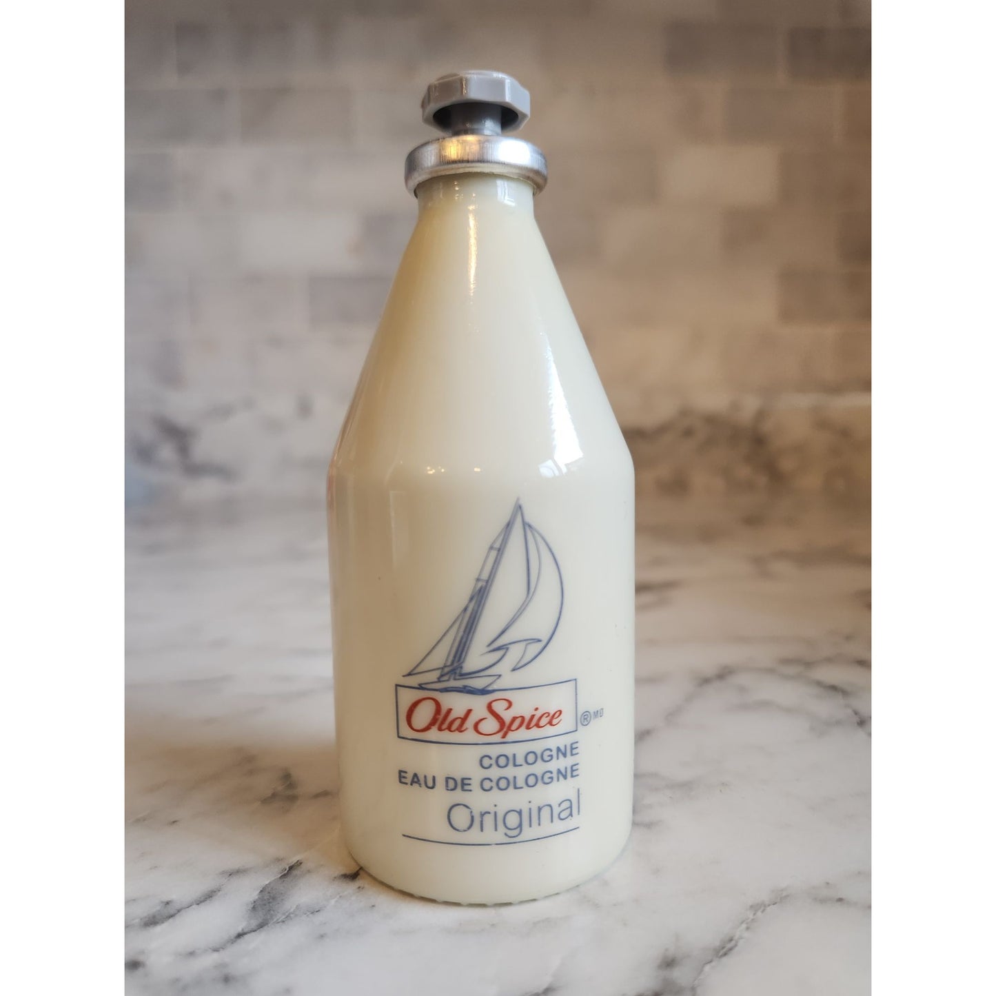 Old Spice Original After Shave Cologne 2.5 Fl Oz Vintage Glass Bottle