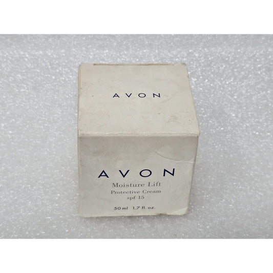 Vintage Avon Moisture Lift Protective Cream SPF 15 50ml 1.7 Fl Oz Skincare Boxed