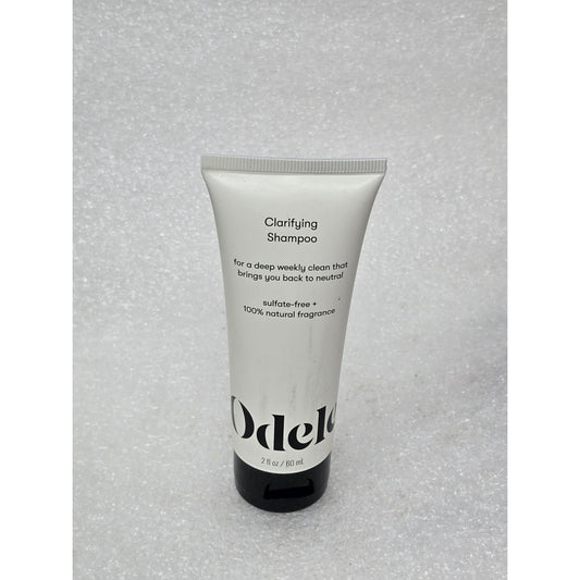 Odele Clarifying Shampoo 2 Fl Oz Sulfate-Free 100% Natural Fragrance Travel Size