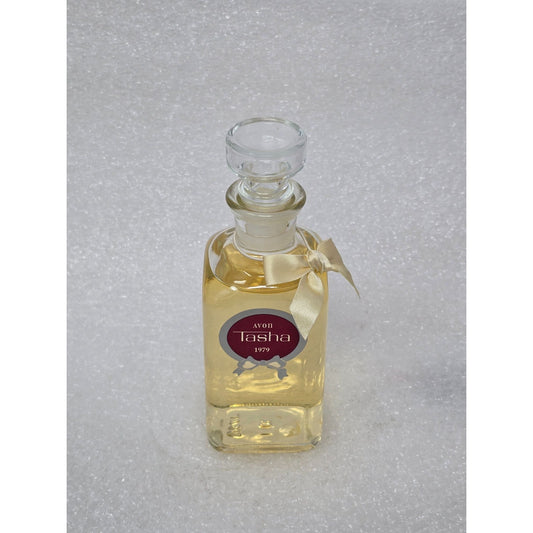Avon Tasha Cologne 1979 3.4 Oz Decorative Ribbon Vintage Collectible